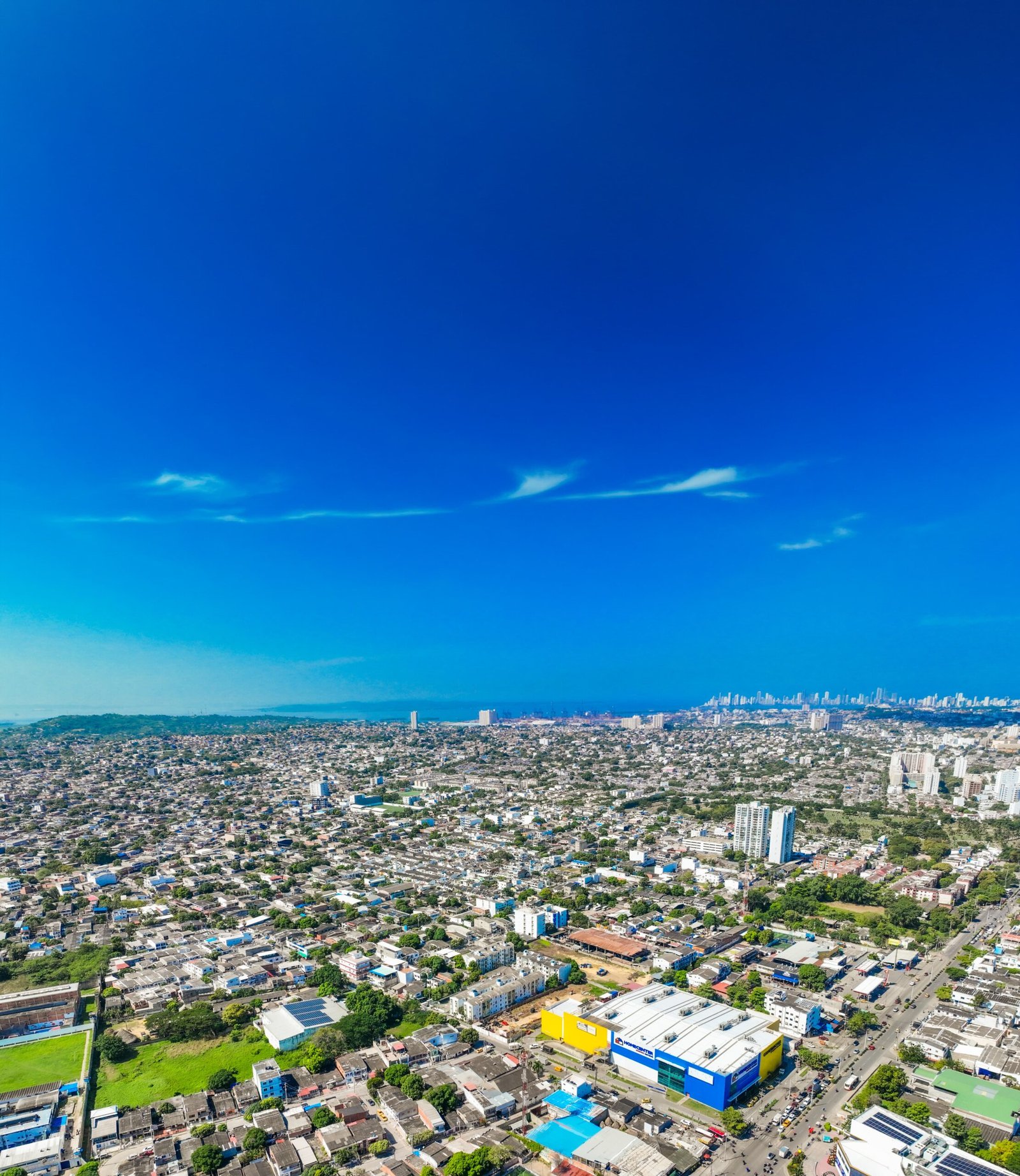 Entorno urbano del barrio San Fernando en Cartagena